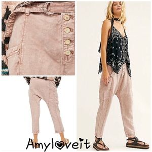 New Free People Desert Daze Harem Pants #26